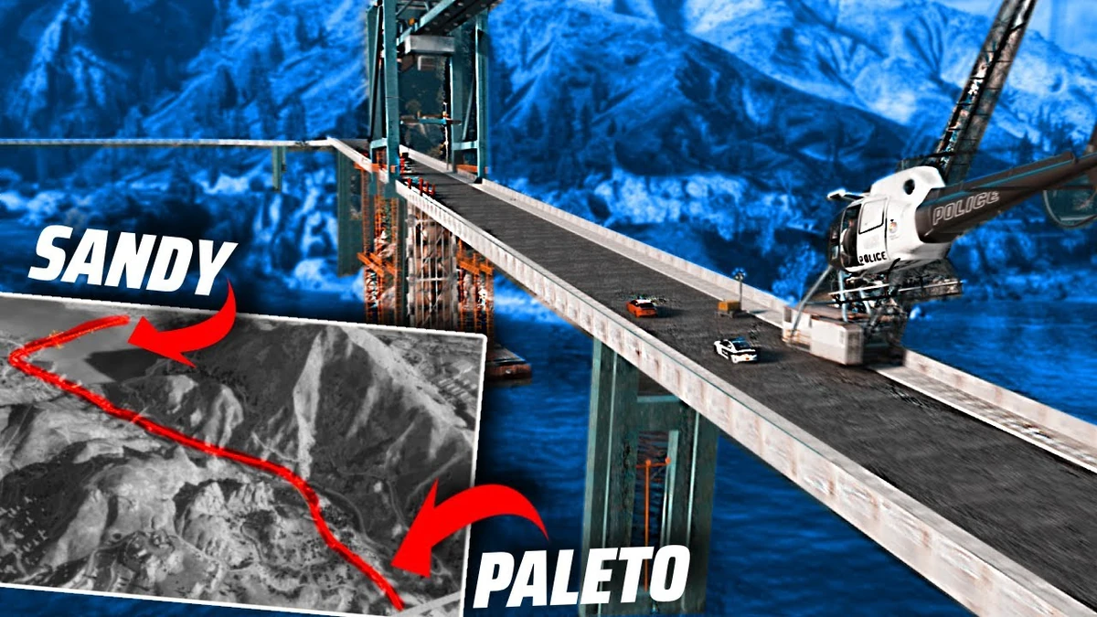 Bridge Sandy – Paleto Mapping | Fully Open Source FiveM MLO
